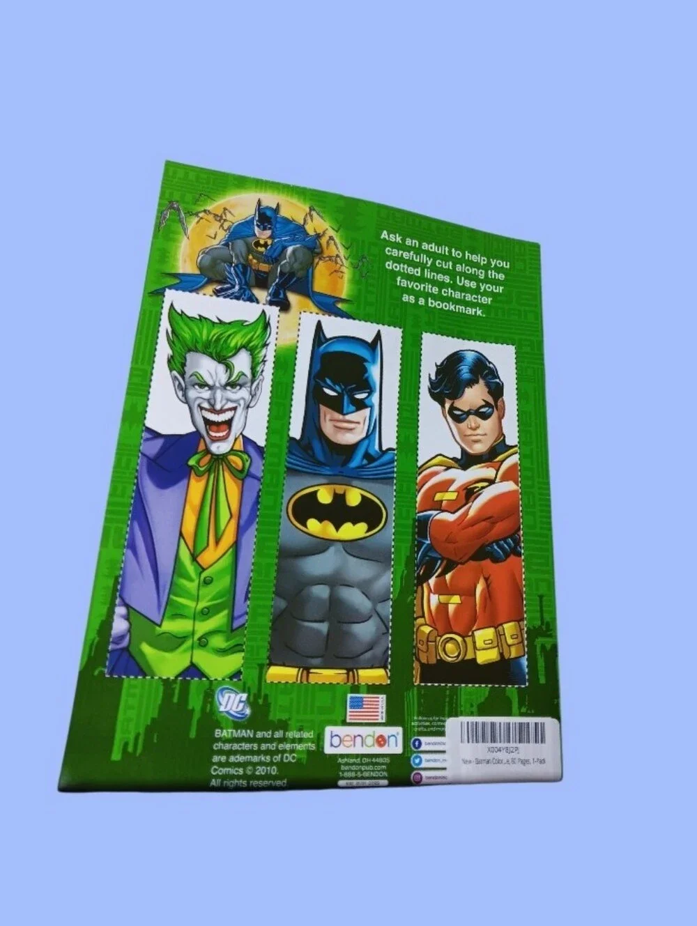 BAT-MAN Coloring Book Bundle